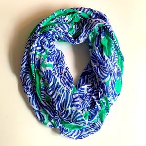 Lilly Pulitzer Patterned Scarf
